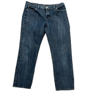 David Kahn short inseam zip and button jeans Sz  30